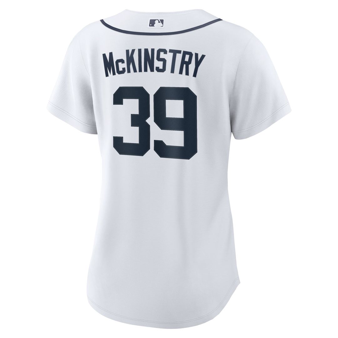Detroit Tigers Zach McKinstry Women's Home Replica Jersey — White