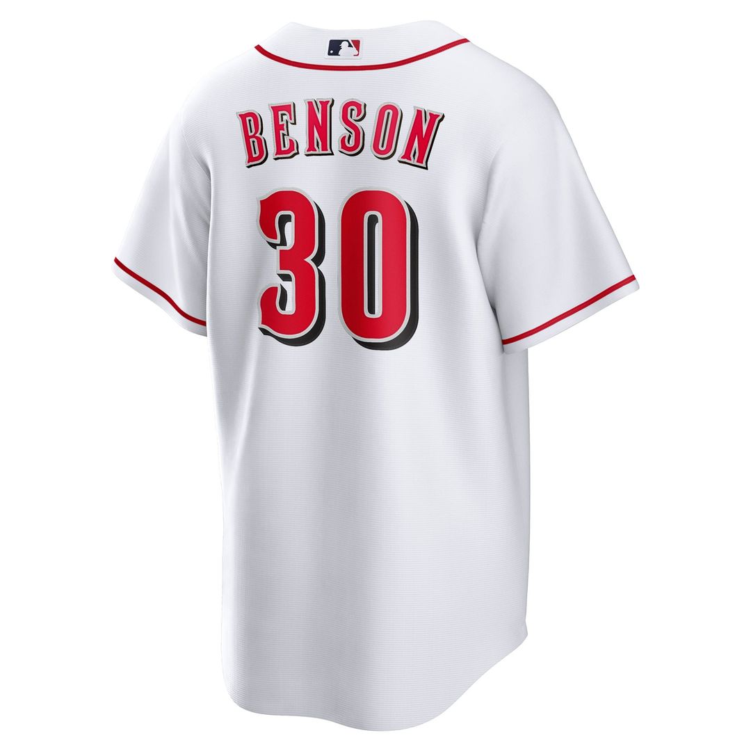Cincinnati Reds Will Benson Home Replica Jersey — White