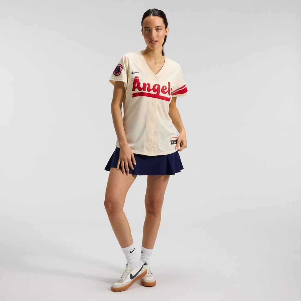 Los Angeles Angels Anthony Rendon Women's City Connect Replica Jersey — Cream