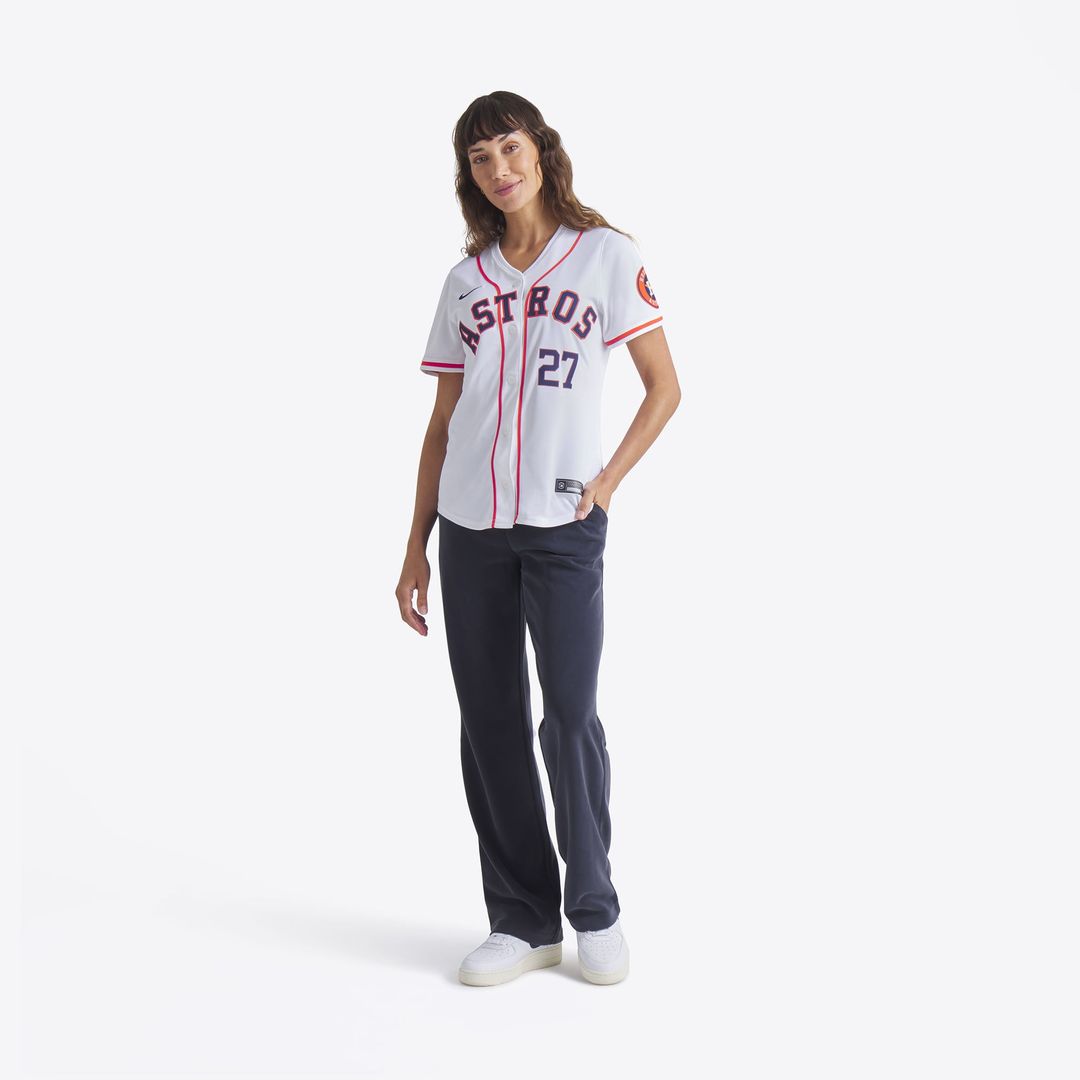 Houston Astros Jose Altuve Women's Home Limited Jersey — White