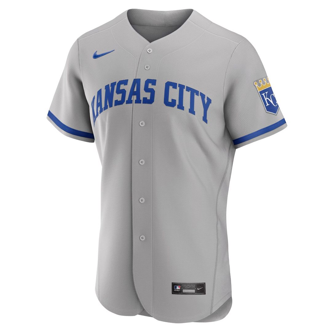 Kansas City Royals 2022 Road Authentic Jersey — Gray
