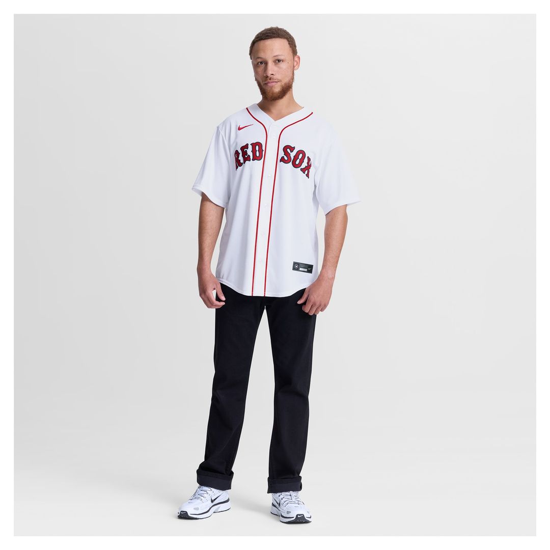 Boston Red Sox Jovani Moran Home Replica Jersey — White