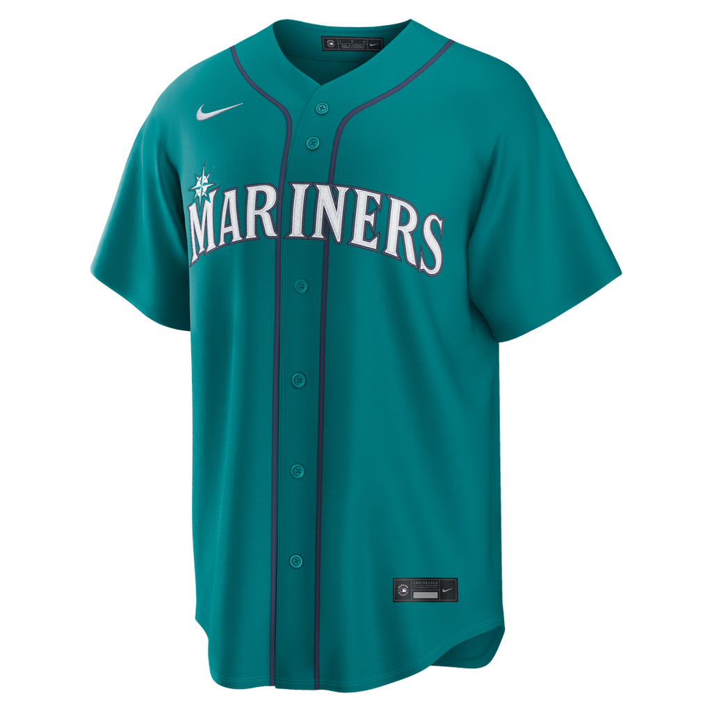 Seattle Mariners Cal Raleigh Alternate Replica Jersey — Cream