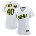 Athletics Luis Severino Women's Home Replica Jersey — White