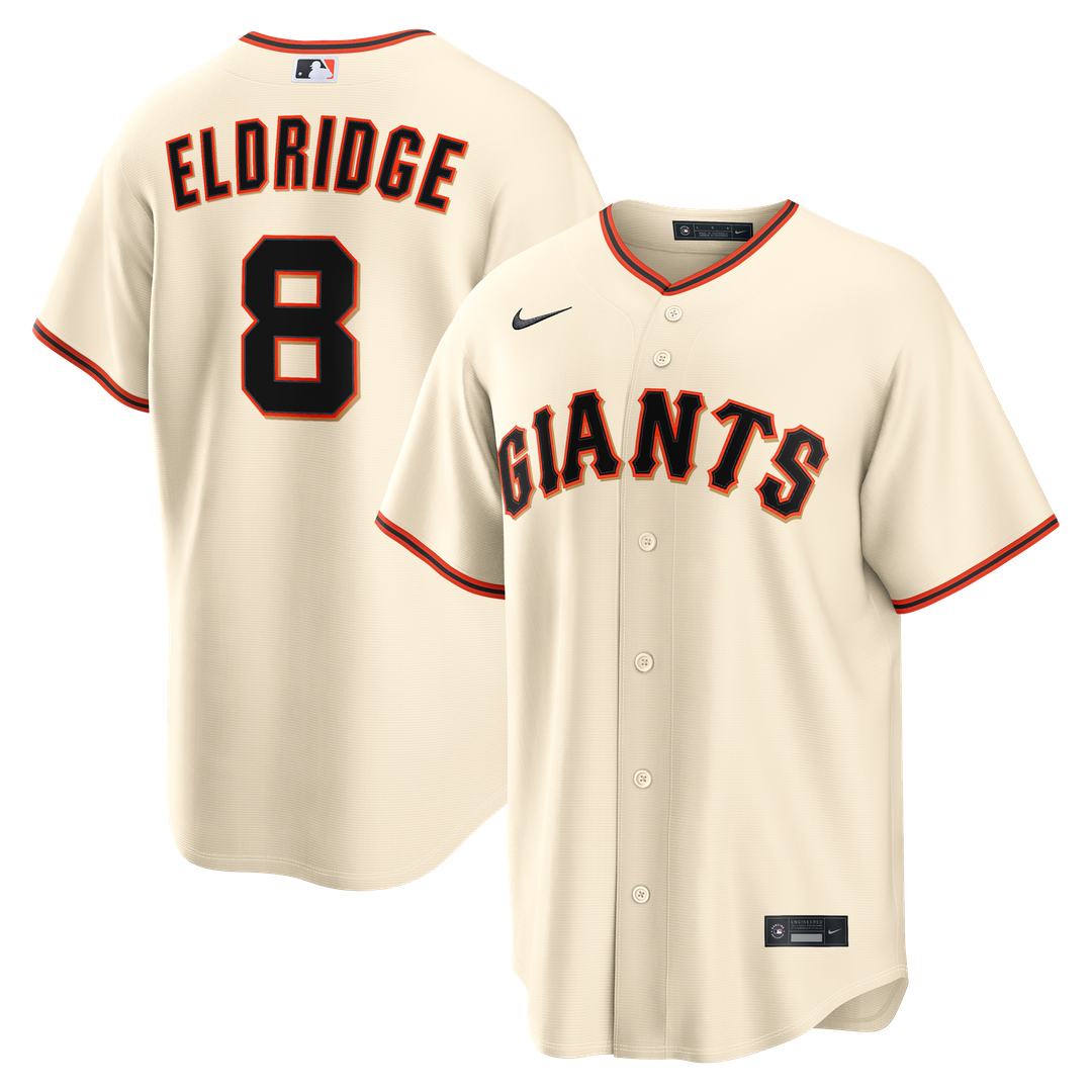 San Francisco Giants Bryce Eldridge Home Replica Jersey — Cream