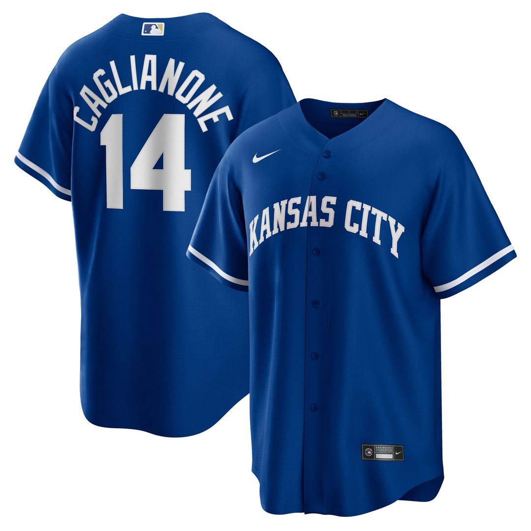 Kansas City Royals Jac Caglianone Alternate Replica Jersey — Royal