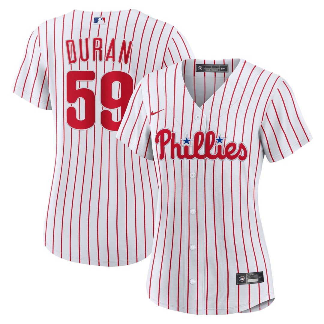 Philadelphia Phillies Jhoan Duran Women's Home Replica Jersey — White