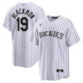 Colorado Rockies Charlie Blackmon Home Replica Player Name Jersey — White