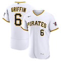 Pittsburgh Pirates Konnor Griffin Home Authentic Jersey — White