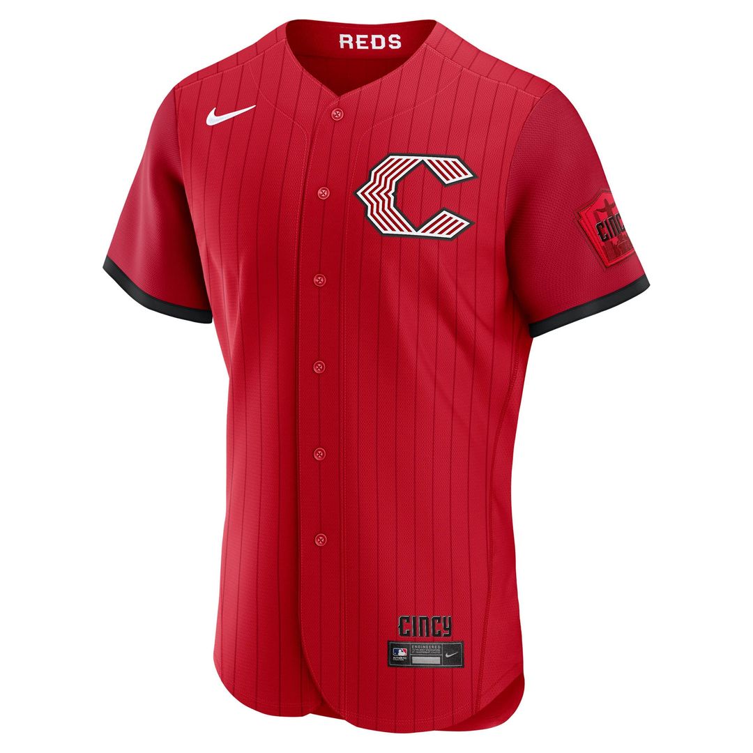 Cincinnati Reds 2026 City Connect Authentic Jersey — Red
