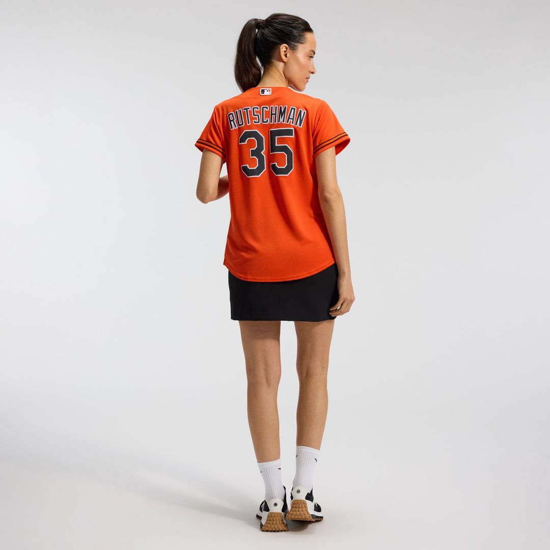 Baltimore Orioles Adley Rutschman Women's Alternate Replica Jersey — Orange