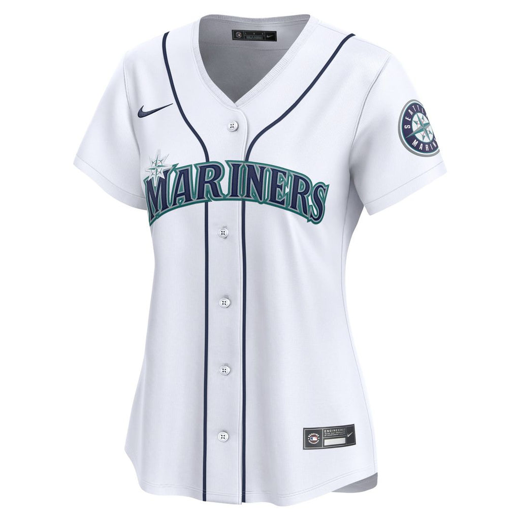 Seattle Mariners Julio Rodríguez Women's Home Limited Jersey — White