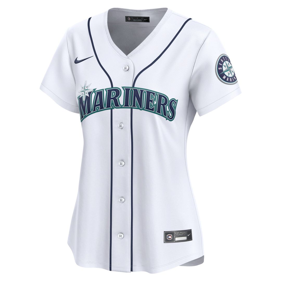 Seattle Mariners Julio Rodríguez Women's Home Limited Jersey — White