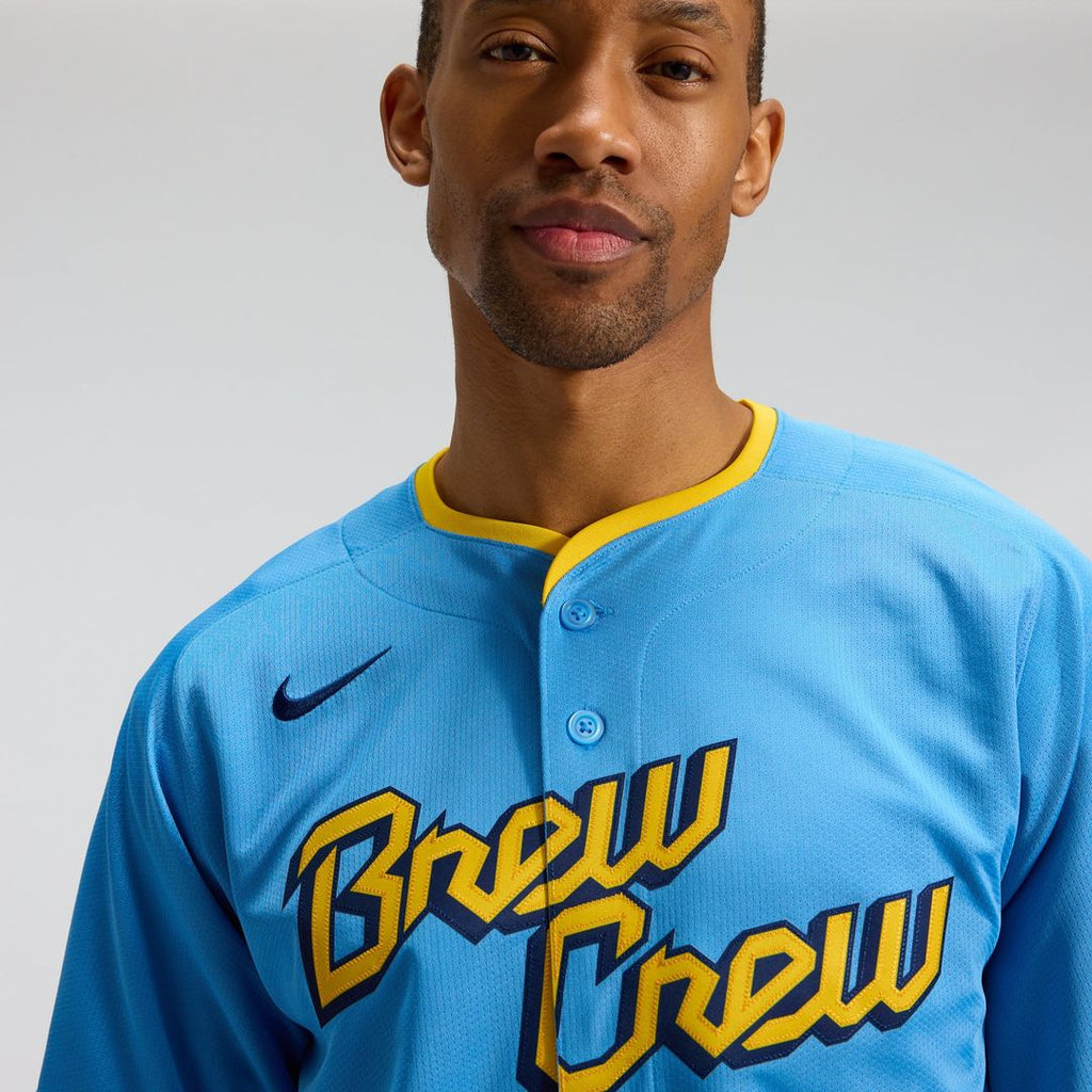 Milwaukee Brewers City Connect Limited Jersey — Light Blue