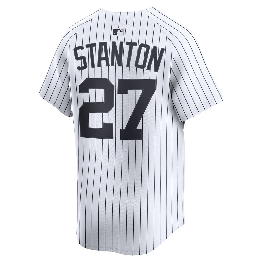 New York Yankees Giancarlo Stanton Home Limited Jersey — White