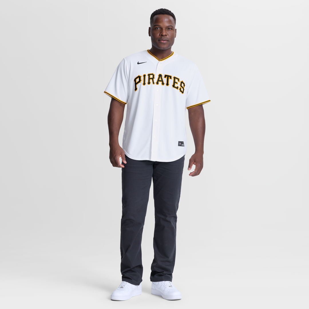 Pittsburgh Pirates Paul Skenes Home Replica Jersey — White