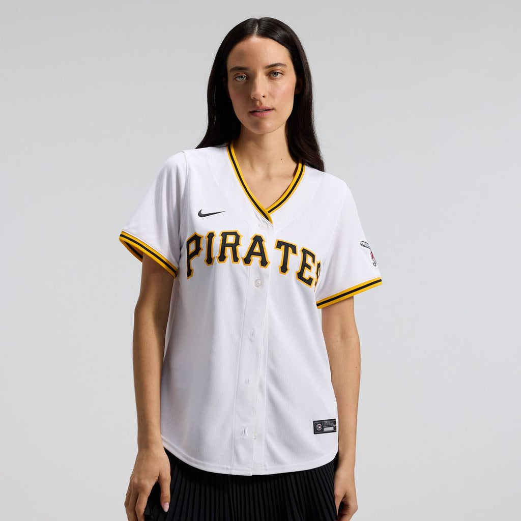 Pittsburgh Pirates Women's Home Limited Jersey — White