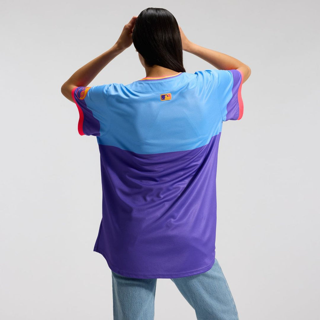 Colorado Rockies Women's 2025 City Connect Limited Jersey — Purple/Light Blue