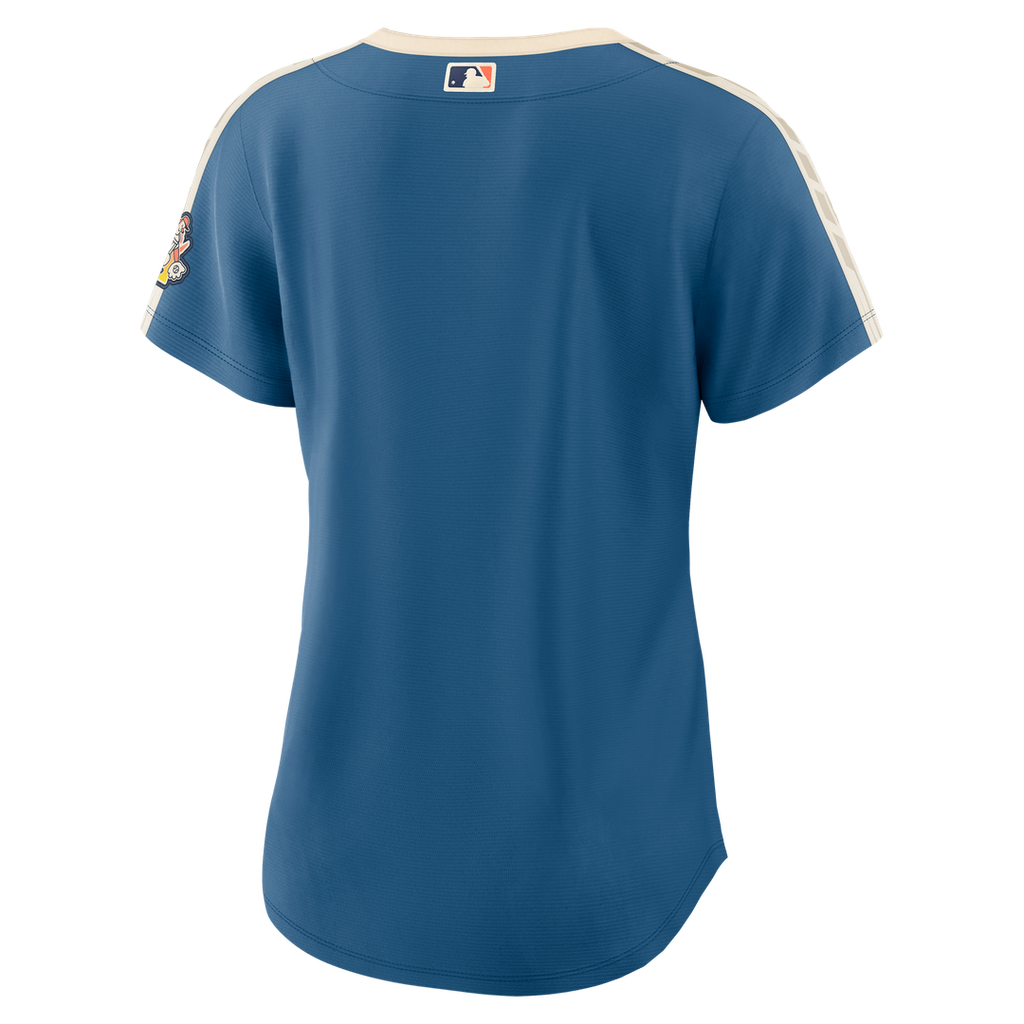 Milwaukee Brewers Women's 2026 City Connect Stadium Jersey — Mineral Blue