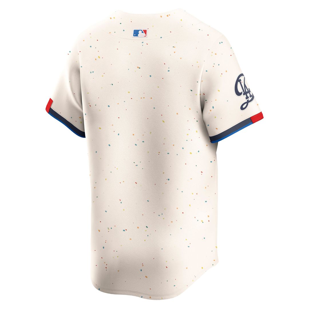 Los Angeles Dodgers City Connect Limited Jersey — Cream