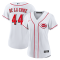 Cincinnati Reds Elly De La Cruz Women's Home Replica Jersey — White