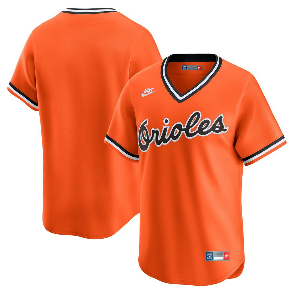 Baltimore Orioles Cooperstown Limited Jersey — Orange