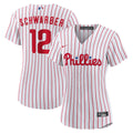 Philadelphia Phillies Kyle Schwarber Women's Home Replica Jersey — White