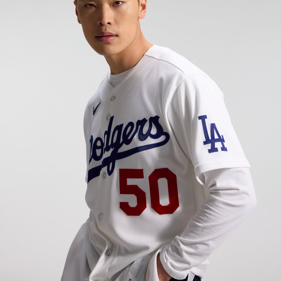 Los Angeles Dodgers Mookie Betts Home Authentic Jersey — White