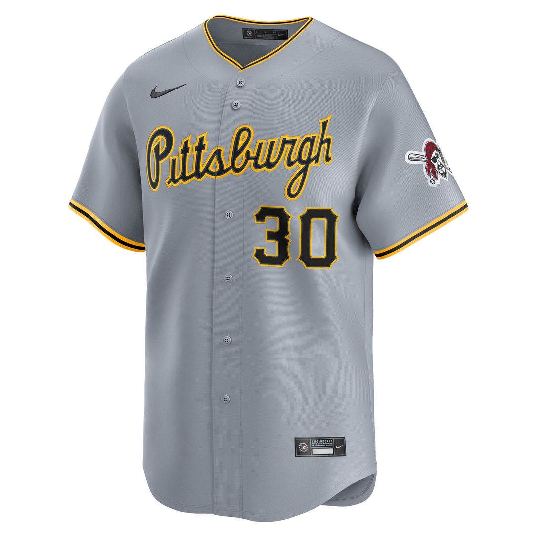 Pittsburgh Pirates Paul Skenes Road Limited Jersey — Gray