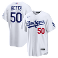 Los Angeles Dodgers Mookie Betts Home Stadium Jersey — White