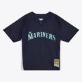 Seattle Mariners Ichiro Suzuki Big & Tall Cooperstown Mesh Batting Practice Jersey — Navy