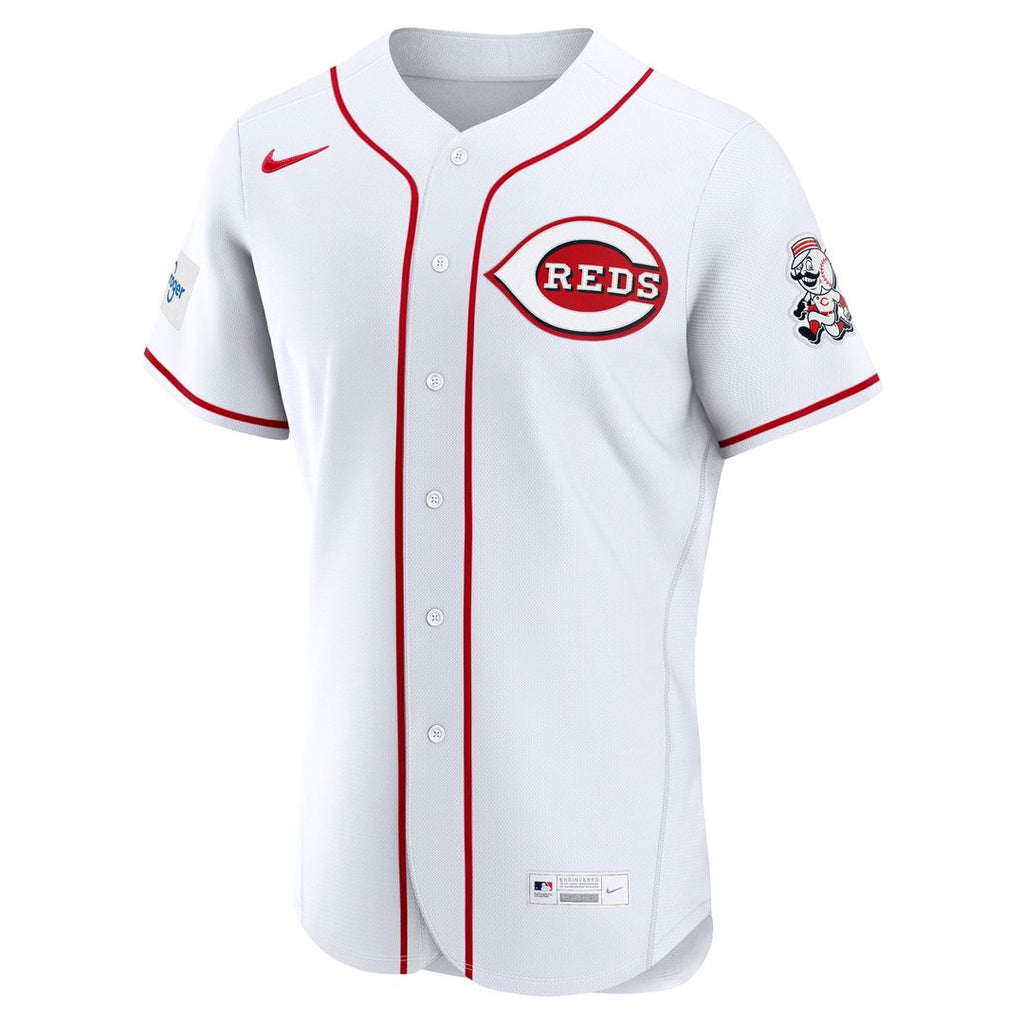 Cincinnati Reds Home Authentic Jersey — White