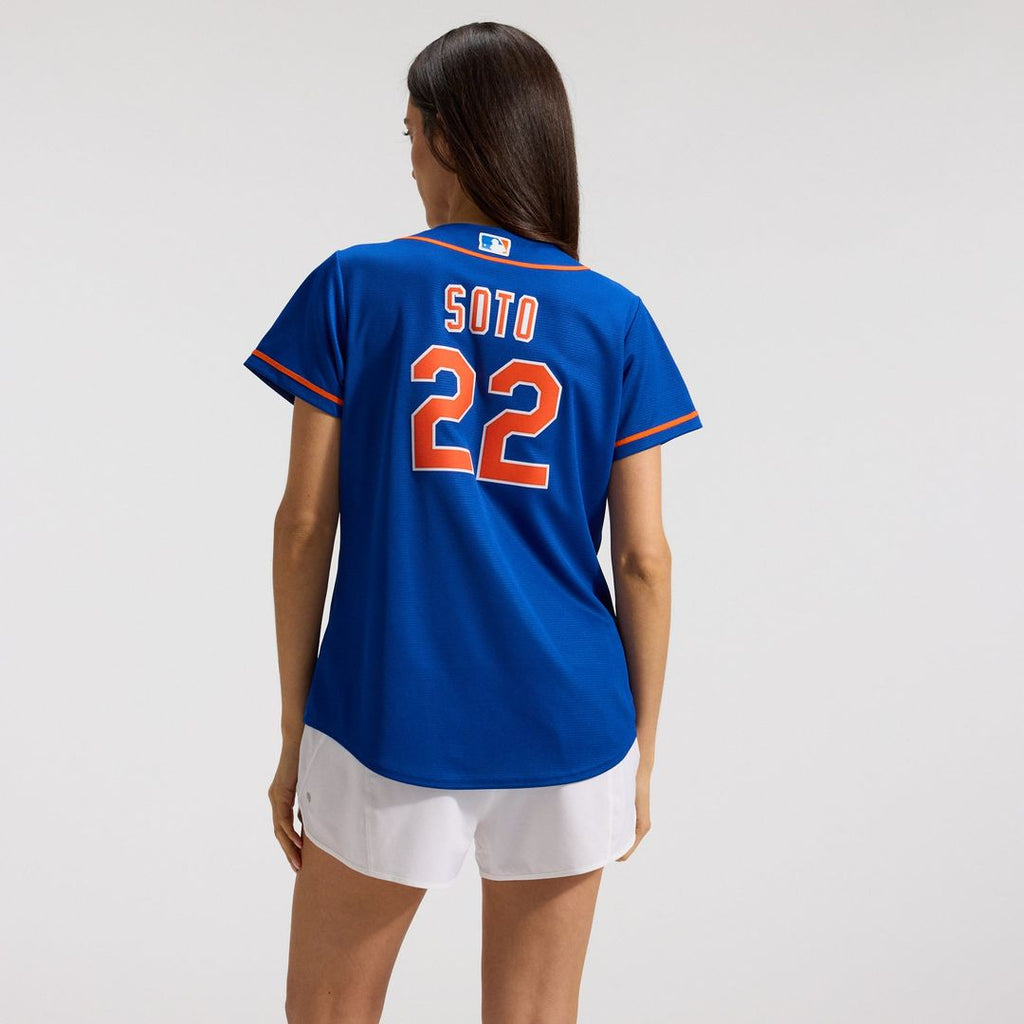 New York Mets Juan Soto Women's Alternate Replica Baseball Jersey — Royal