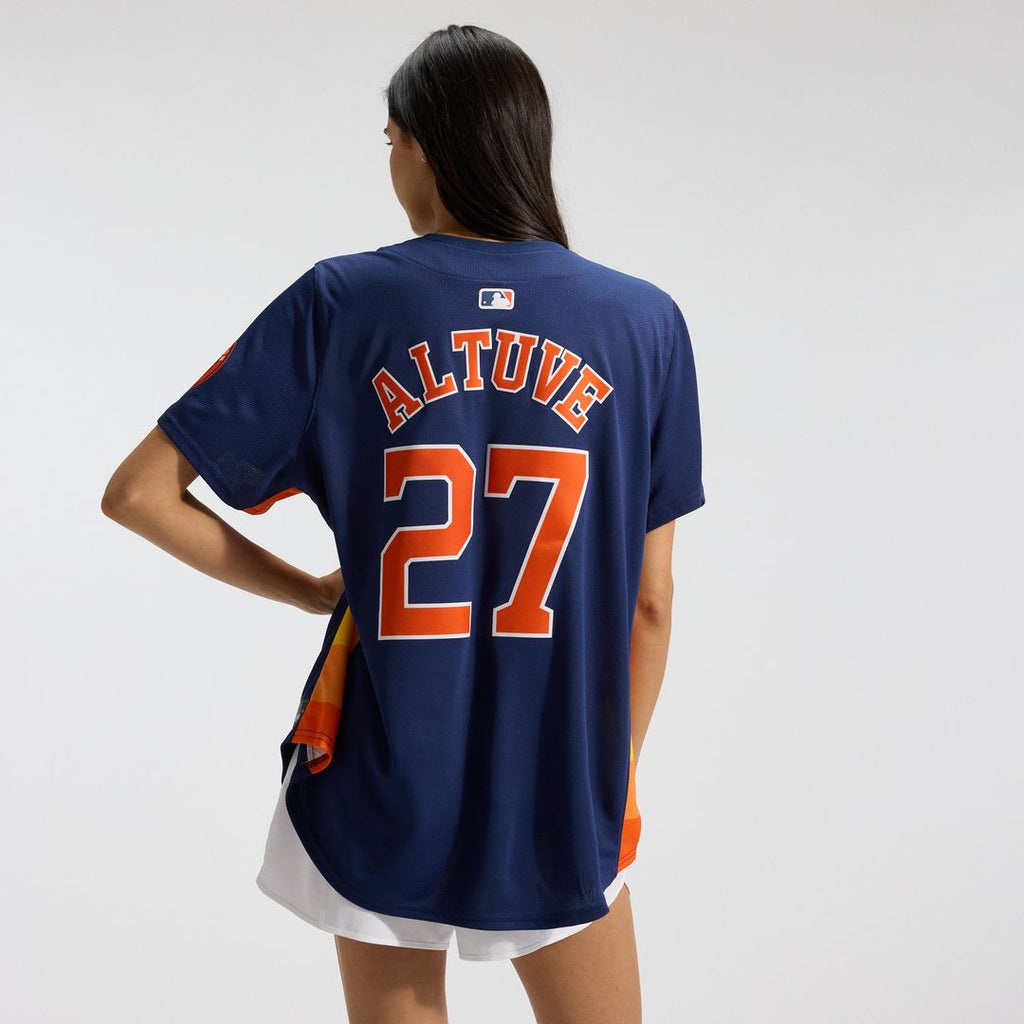 Houston Astros Jose Altuve Women's Alternate Limited Jersey — Navy