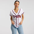 Atlanta Braves Women's Home Replica Team Jersey — White