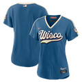 Milwaukee Brewers Women's 2026 City Connect Stadium Jersey — Mineral Blue