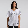Colorado Rockies Women's Home Limited Jersey — White