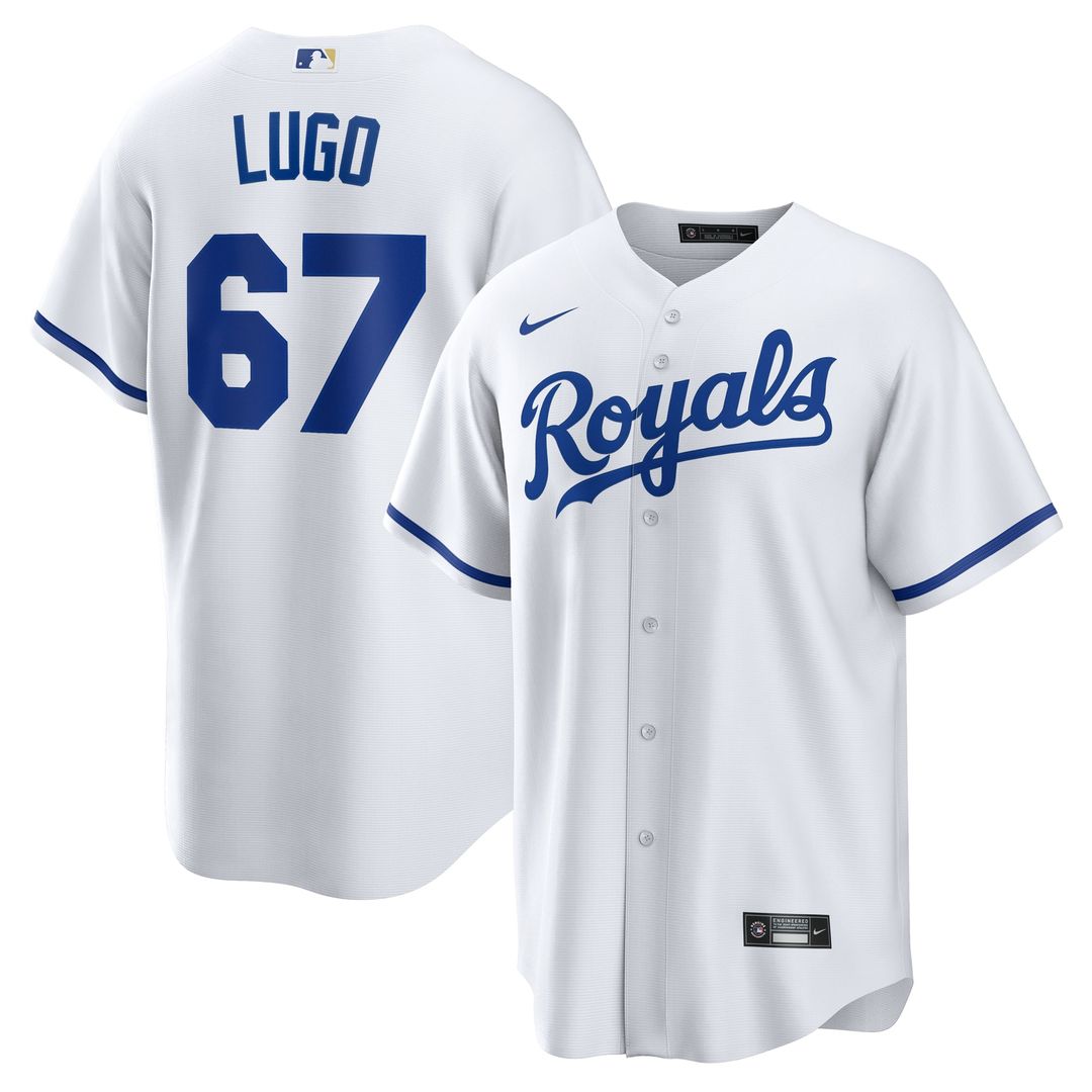Kansas City Royals Seth Lugo Home Replica Jersey — White
