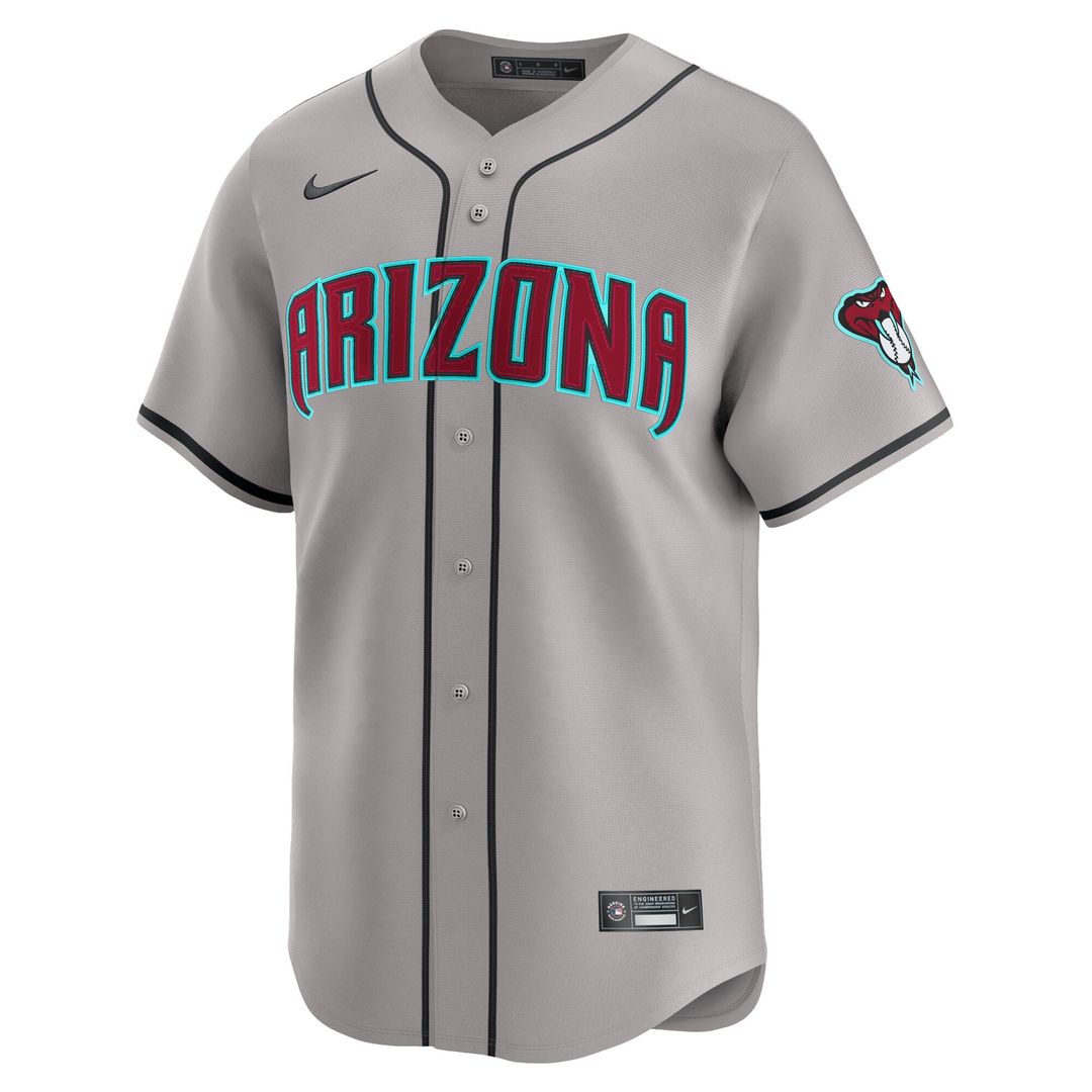 Arizona Diamondbacks Corbin Carroll Road Limited Jersey — Gray