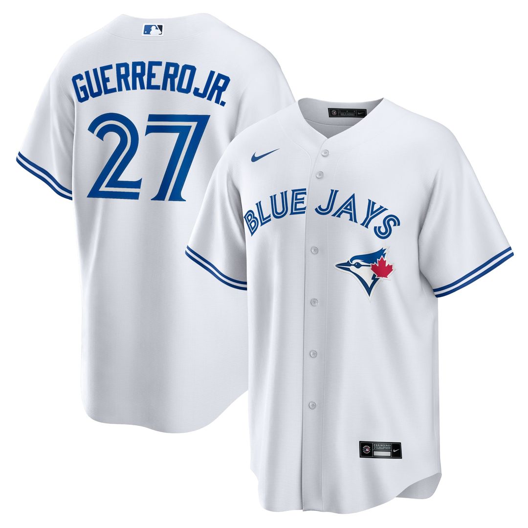 Toronto Blue Jays Vladimir Guerrero Jr. Home Replica Player Name Jersey — White