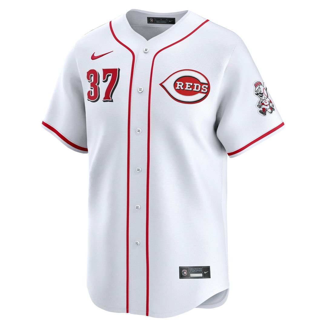 Cincinnati Reds Tyler Stephenson Home Limited Jersey — White
