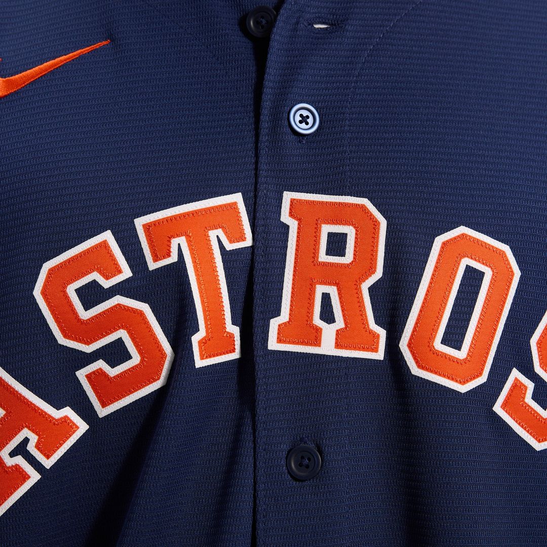 Houston Astros Jose Altuve Alternate 2 Replica Jersey — Navy