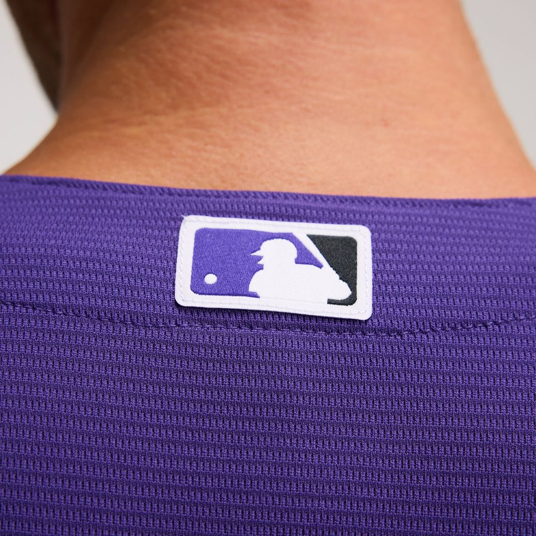 Colorado Rockies Alternate Replica Team Jersey — Purple