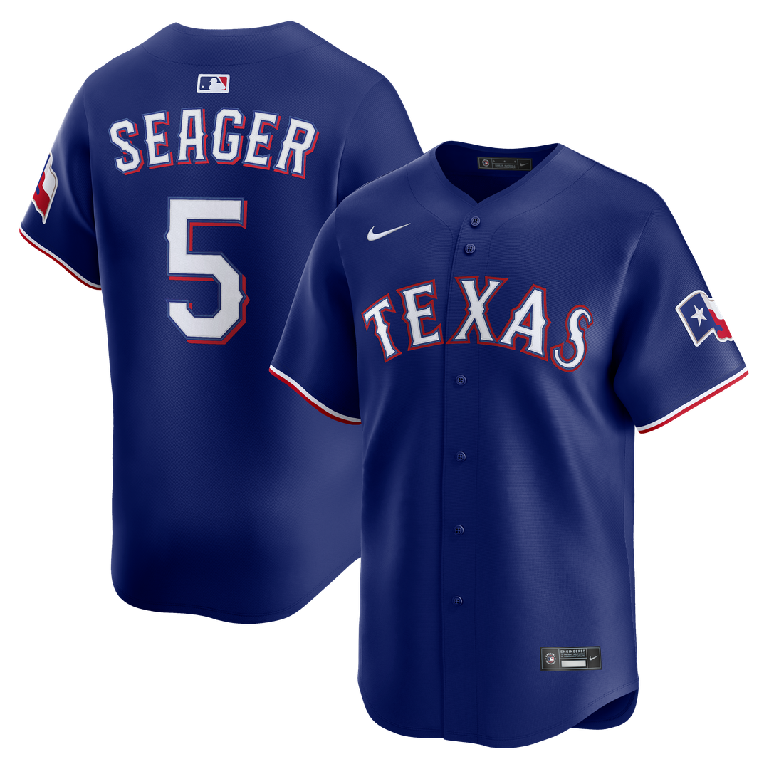 Texas Rangers Corey Seager Alternate 2 Limited Jersey — Royal