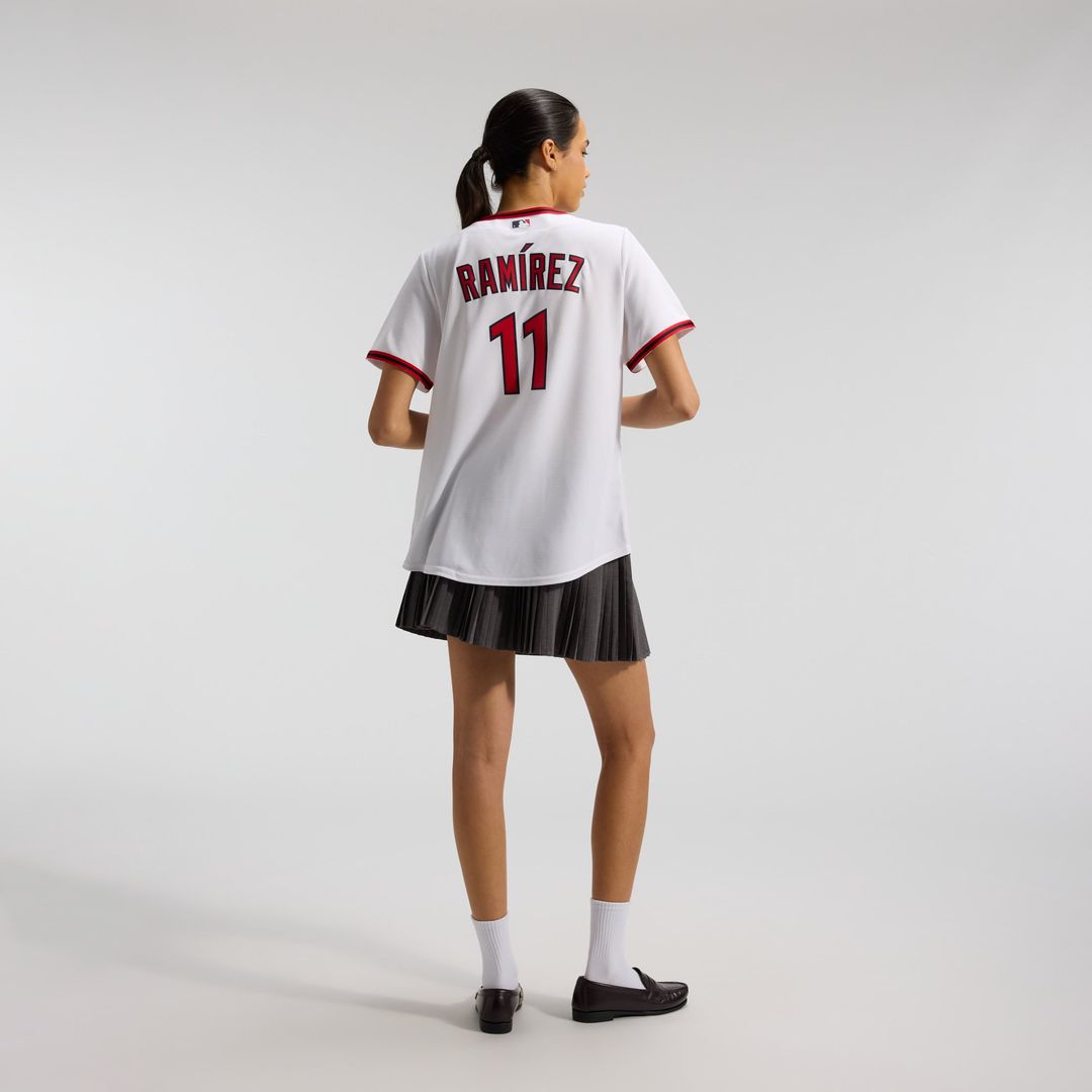 Cleveland Guardians José Ramírez Women's Home Replica Jersey — White