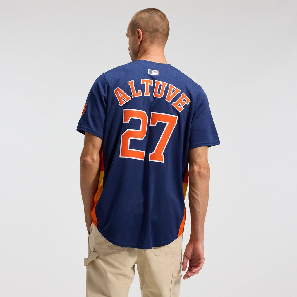 Houston Astros Jose Altuve Alternate Limited Jersey — Navy