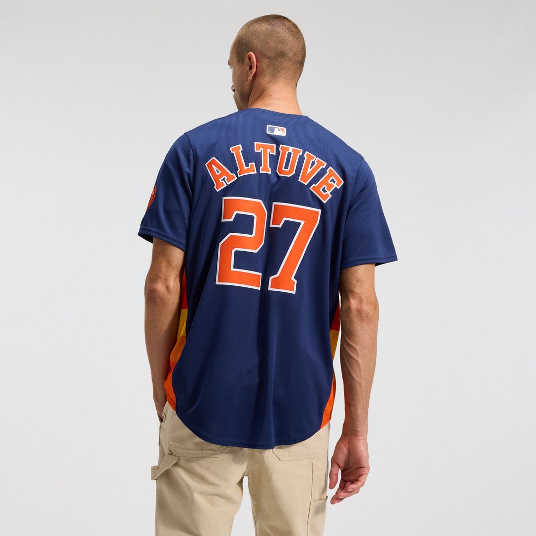 Houston Astros Jose Altuve Alternate Limited Jersey — Navy