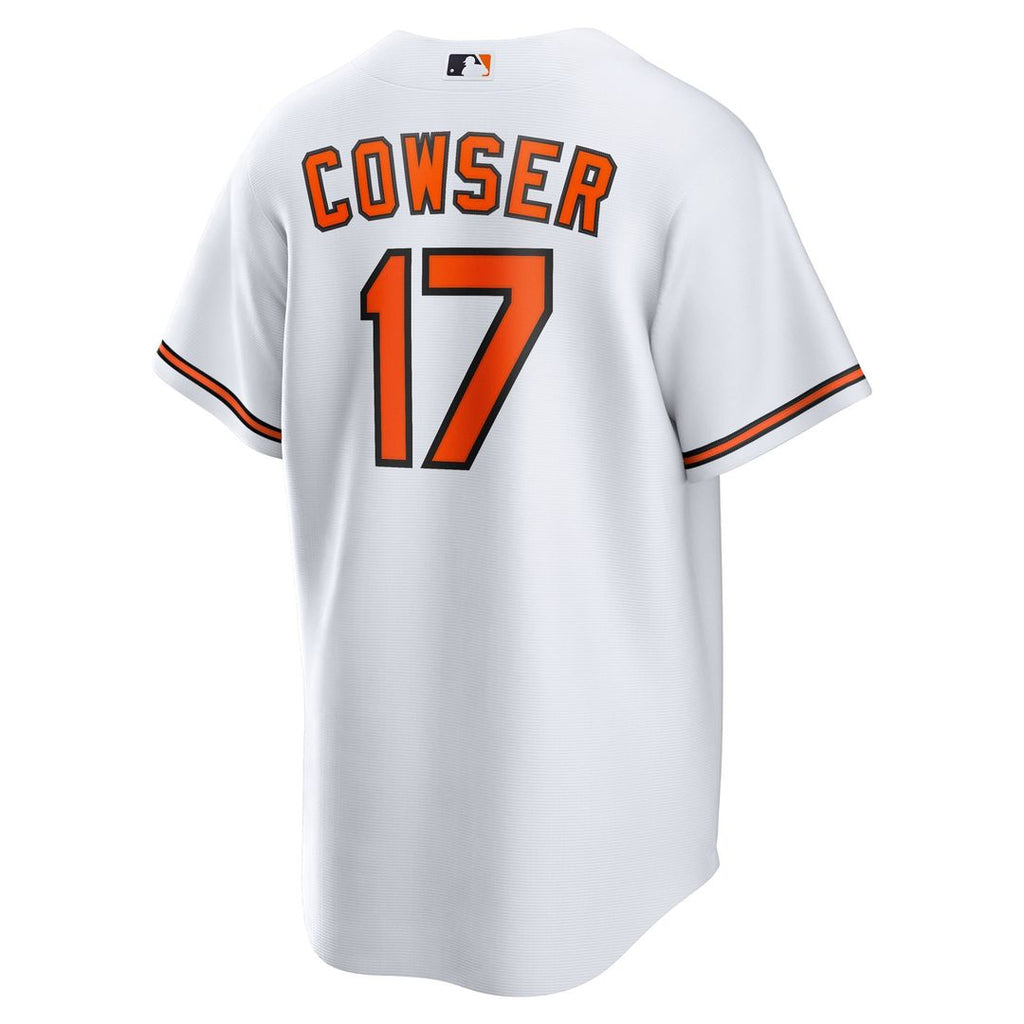 Baltimore Orioles Colton Cowser Home Replica Jersey — White