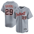 Detroit Tigers Tarik Skubal Road Limited Jersey — Gray
