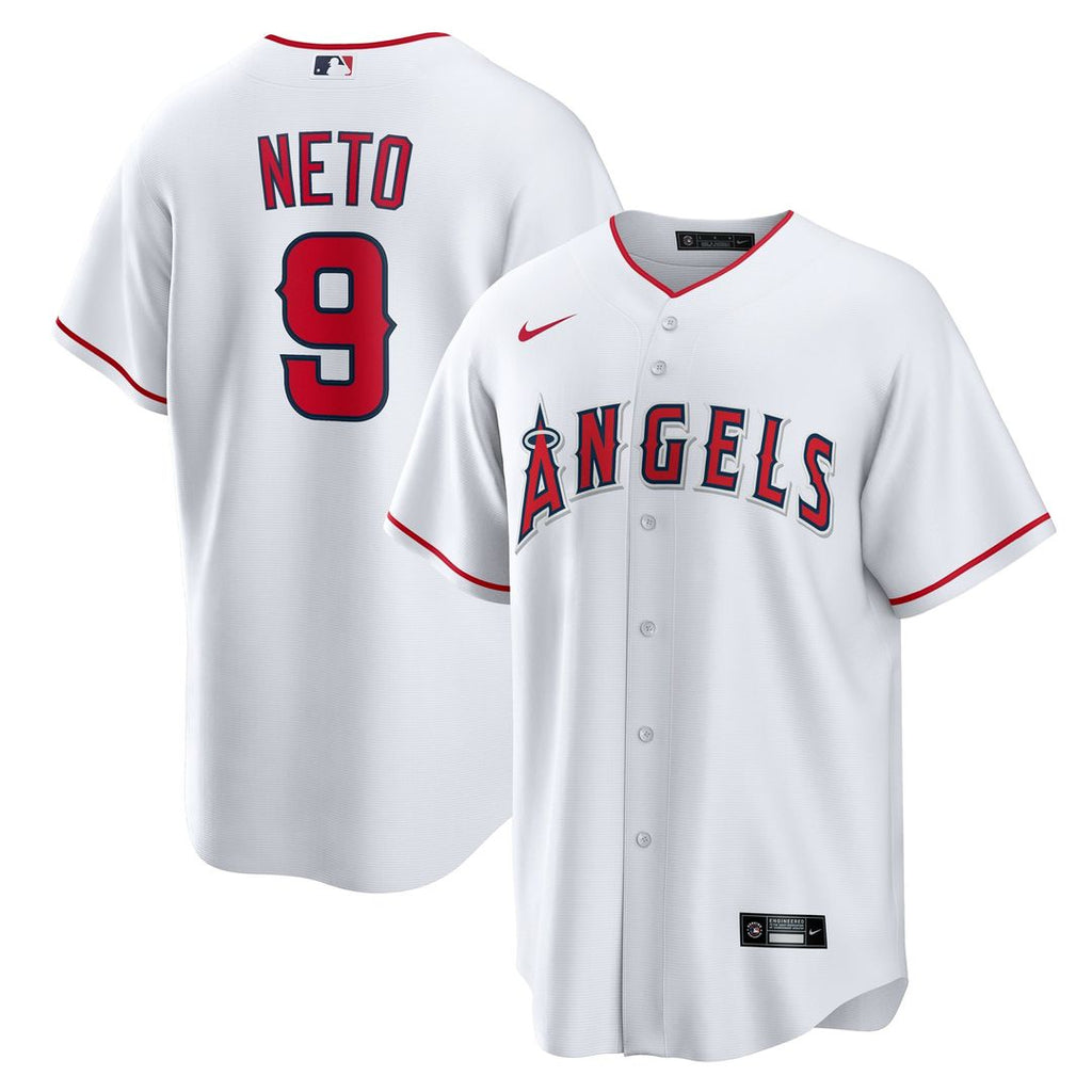 Los Angeles Angels Zach Neto Home Replica Jersey — White